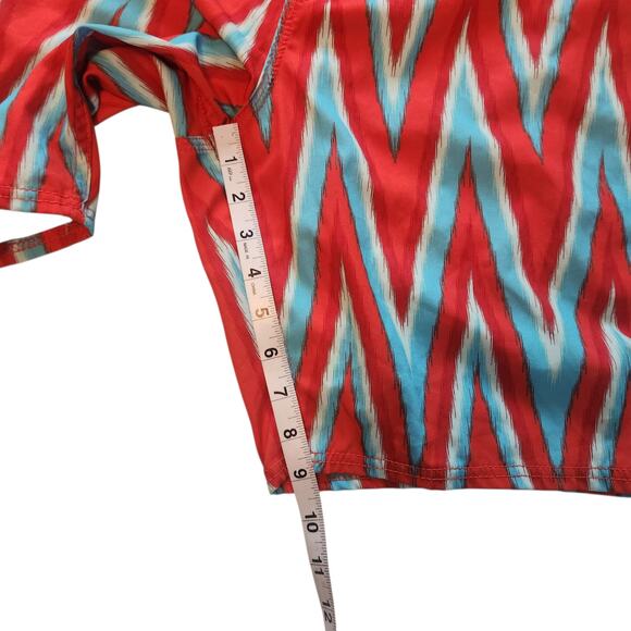 Reef Swim Trunks Board Shorts sz 36, unlined & lightweight Western Tribal - Picture 6 of 9